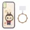 قاب گوشی موبایل Solid Case مدل عروسک لبوبو خندان برجسته النگویی - تصویر دوم