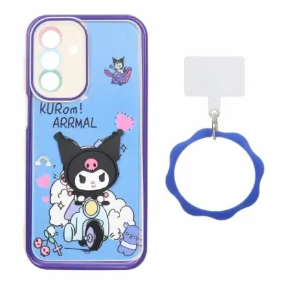 نمایش جزئیات قاب گوشی موبایل Solid Case مدل کرومی موتوری عروسک برجسته النگویی