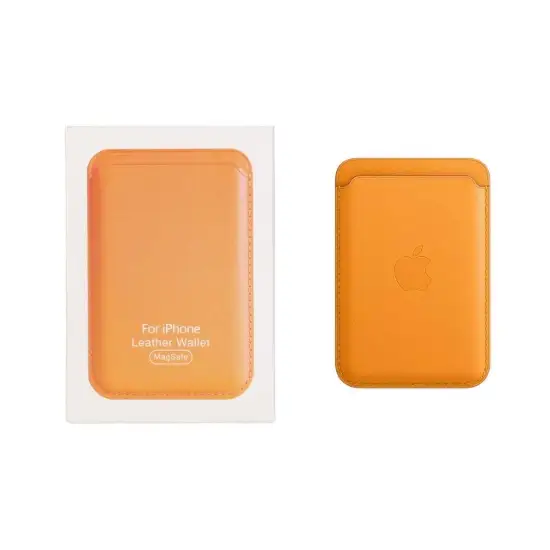 تصویر جاکارتی چرمی اپل مگ سیف دار بدون پک