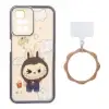 قاب گوشی موبایل Solid Case مدل عروسک لبوبو خندان برجسته النگویی - تصویر ششم