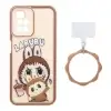 قاب گوشی موبایل Solid Case مدل عروسک لبوبو جفت برجسته النگویی - تصویر دوم