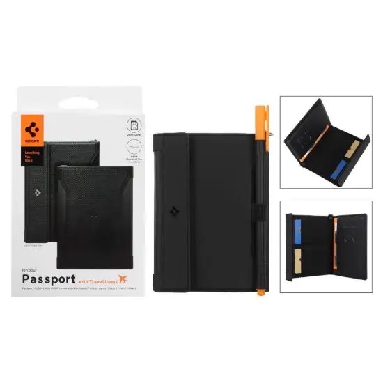 تصویر کیف مدارک و جاکارتی اورجینال اسپیگن