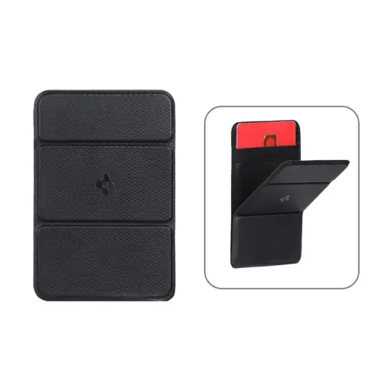 تصویر جاکارتی اورجینال اسپیگن استندشو Magsafe Wallet
