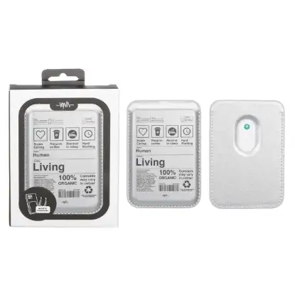 نمایش جزئیات جاکارتی چرمی وینا مدل انسان مگ سیف دار