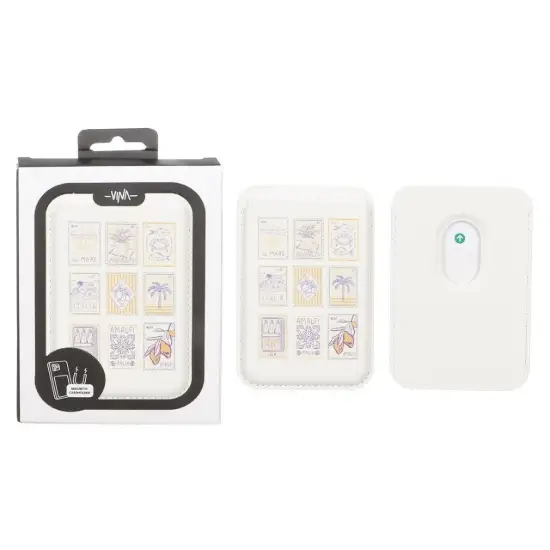 تصویر جاکارتی چرمی وینا مدل تمبر مگ سیف دار