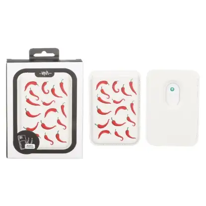 نمایش جزئیات جاکارتی چرمی وینا مدل فلفل مگ سیف دار