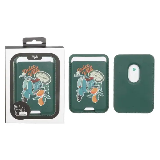 تصویر جاکارتی چرمی وینا مدل موتور مگ سیف دار