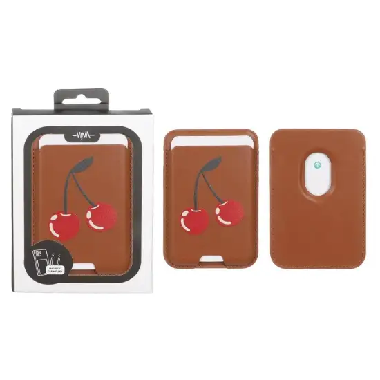 تصویر جاکارتی چرمی وینا مدل گیلاس مگ سیف دار