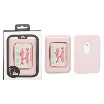 نمایش جزئیات جاکارتی چرمی وینا مدل دو ساردین مگ سیف دار