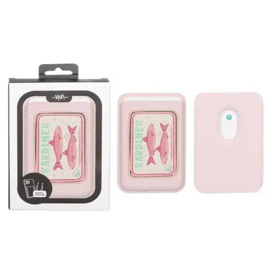 تصویر جاکارتی چرمی وینا مدل دو ساردین مگ سیف دار