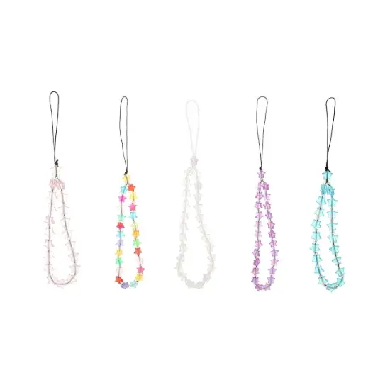 تصویر بند موبایل مدل ستاره ای کریستالی