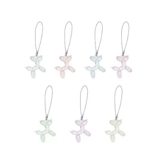 تصویر بند موبایل مدل سگ بادکنکی شاین دار