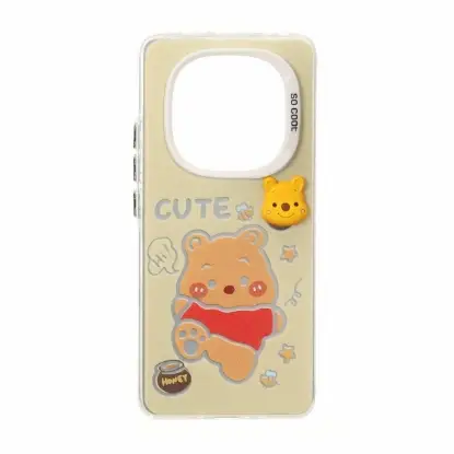 نمایش جزئیات قاب گوشی موبایل مدل SO COOL کارتونی عروسک برجسته Cute