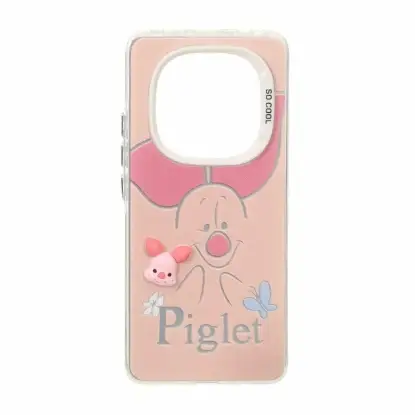 نمایش جزئیات قاب گوشی موبایل مدل SO COOL کارتونی عروسک برجسته Piglet