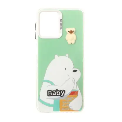 نمایش جزئیات قاب گوشی موبایل مدل SO COOL کارتونی عروسک برجسته Baby Honey
