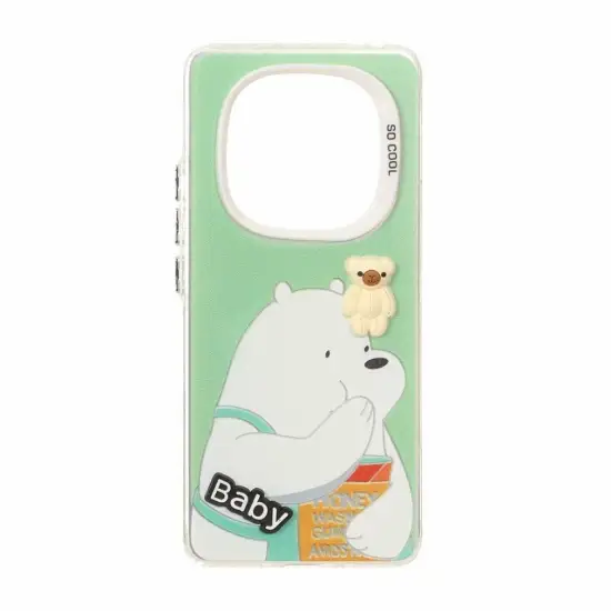 تصویر قاب گوشی موبایل مدل SO COOL کارتونی عروسک برجسته Baby Honey