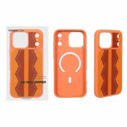 نمایش جزئیات قاب گوشی موبایل یونیک کیس مدل شطرنجی مگ سیف دار طرح Zigflare