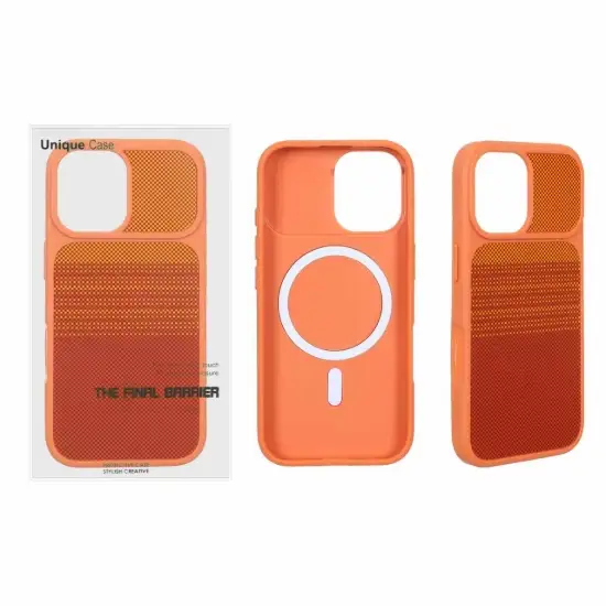 تصویر قاب گوشی موبایل یونیک کیس مدل شطرنجی مگ سیف دار طرح Solar Fade