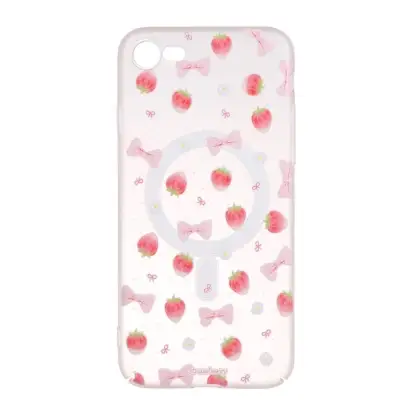 نمایش جزئیات قاب گوشی موبایل پشت سخت طرح Strawberry