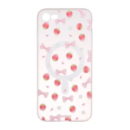 تصویر قاب گوشی موبایل پشت سخت طرح Strawberry