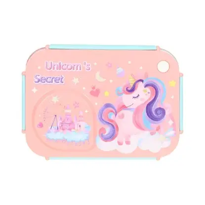 نمایش جزئیات ظرف غذای استیل طرح Unicom's sectet