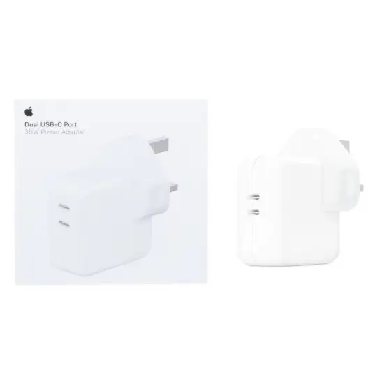تصویر شارژر دیواری 35 وات سه پین اپل مدل B/A