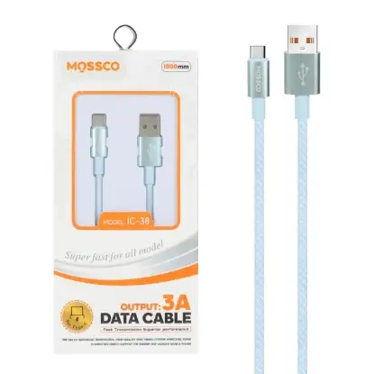 نمایش جزئیات کابل تبدیل فست شارژ USB به USB-C مسکو مدل IC-38