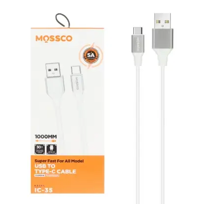 نمایش جزئیات کابل تبدیل فست شارژ USB به USB-C مسکو مدل IC-35