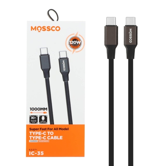 کابل تبدیل فست شارژ مسکو USB-C به USB-C مدل IC-35