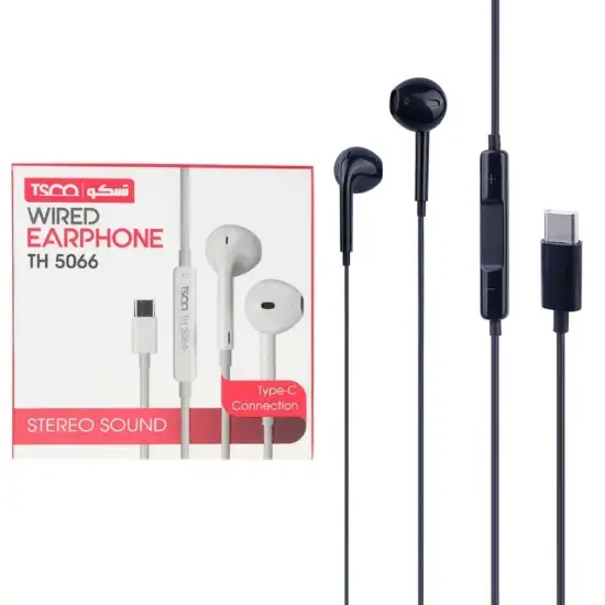 تصویر هندزفری با سیم تسکو مدل TH 5066