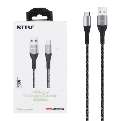 نمایش جزئیات کابل تبدیل USB به USB-C نیتو مدل NC349GY