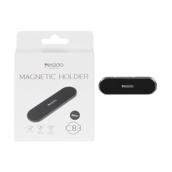 پایه نگهدارنده گوشی موبایل مگنتی یسیدو مدل C83، مناسب برای داشبورد خودرو