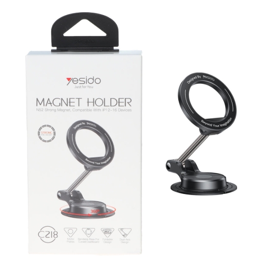 پایه نگهدارنده گوشی موبایل مگنتی یسیدو مدل C218