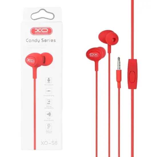 تصویر هندزفری با سیم ایکس او مدل XO-S6