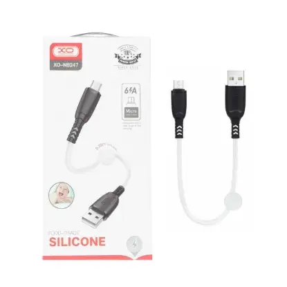 نمایش جزئیات کابل تبدیل پاور بانک فست MicroUSB به USB ایکس او مدل NB247