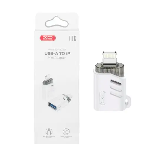 تصویر تبدیل USB به لایتنینگ ایکس او مدل NB256A