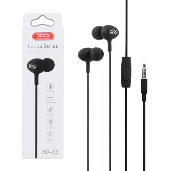 تصویر هندزفری با سیم ایکس او مدل S6