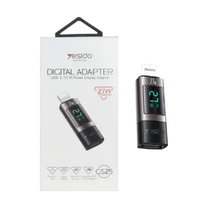 نمایش جزئیات تبدیل USB به لایتنینگ یسیدو مدل GS25