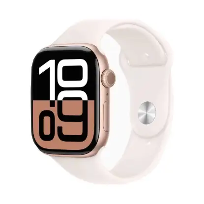 نمایش جزئیات ساعت هوشمند اپل واچ مدل Series 11 Rose Gold Al LB SB - 46MM