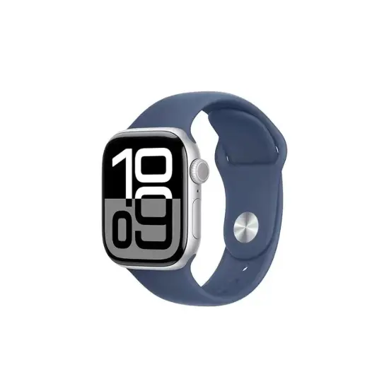 تصویر ساعت هوشمند اپل واچ مدل Series SE 2024 Silver Al Denim SB - 40MM