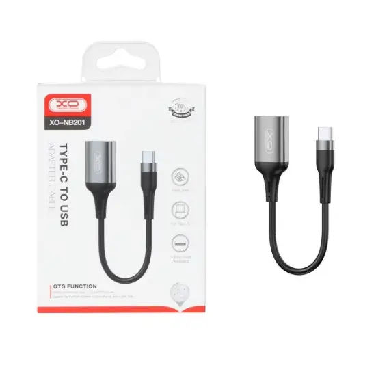 تصویر کابل تبدیل USB-C به USB ایکس او مدل NB201