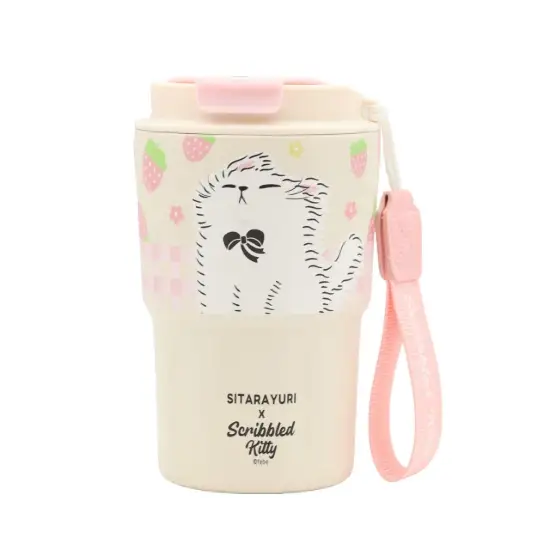 تصویر تراول ماگ سیتارایوری مدل ZF-056 طرح Kitty