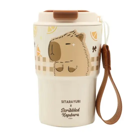 تصویر تراول ماگ سیتارایوری مدل ZF-056 طرح Kapibara