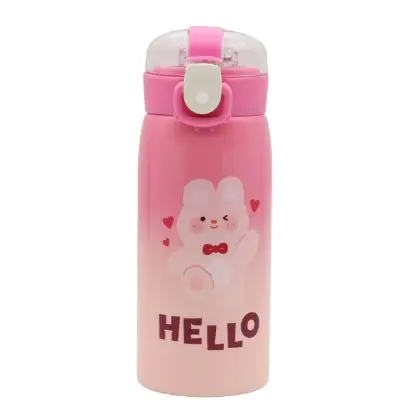 نمایش جزئیات تراول ماگ کودک مدل H-BW-1369 طرح Hello