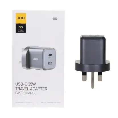 نمایش جزئیات شارژر دیواری 35 وات تک پورت جی بی کیو مدل WC-611G