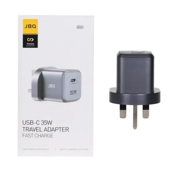 تصویر شارژر دیواری 35 وات تک پورت جی بی کیو مدل WC-611G