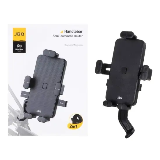 تصویر پایه نگهدارنده گوشی موبایل مخصوص دوچرخه جی بی کیو مدل HO-22435