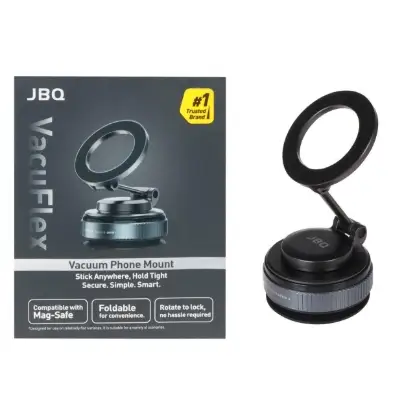 نمایش جزئیات پایه نگهدارنده گوشی موبایل جی بی کیو مدل Vacuflex N720382