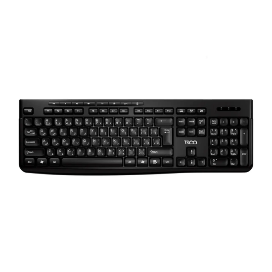 تصویر کیبورد بی سیم تسکو مدل TK 7007W