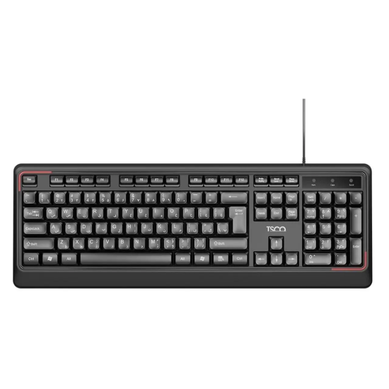 تصویر کیبورد با سیم تسکو مدل TK 8082